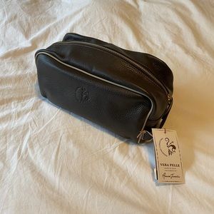 Anonimo Fiorentino leather toiletry bag